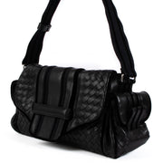 shop 100% authentic second hand Bottega Veneta Black Leather Shoulder Bag on Labellov.com
