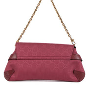 Shop safe online at Labellov in Antwerp, Brussels and Knokke this 100% authentic second hand Gucci Pink Fabric Horsebit Clutch Bag