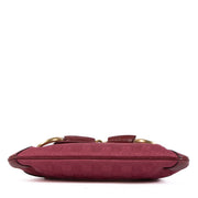 Shop safe online at Labellov in Antwerp, Brussels and Knokke this 100% authentic second hand Gucci Pink Fabric Horsebit Clutch Bag