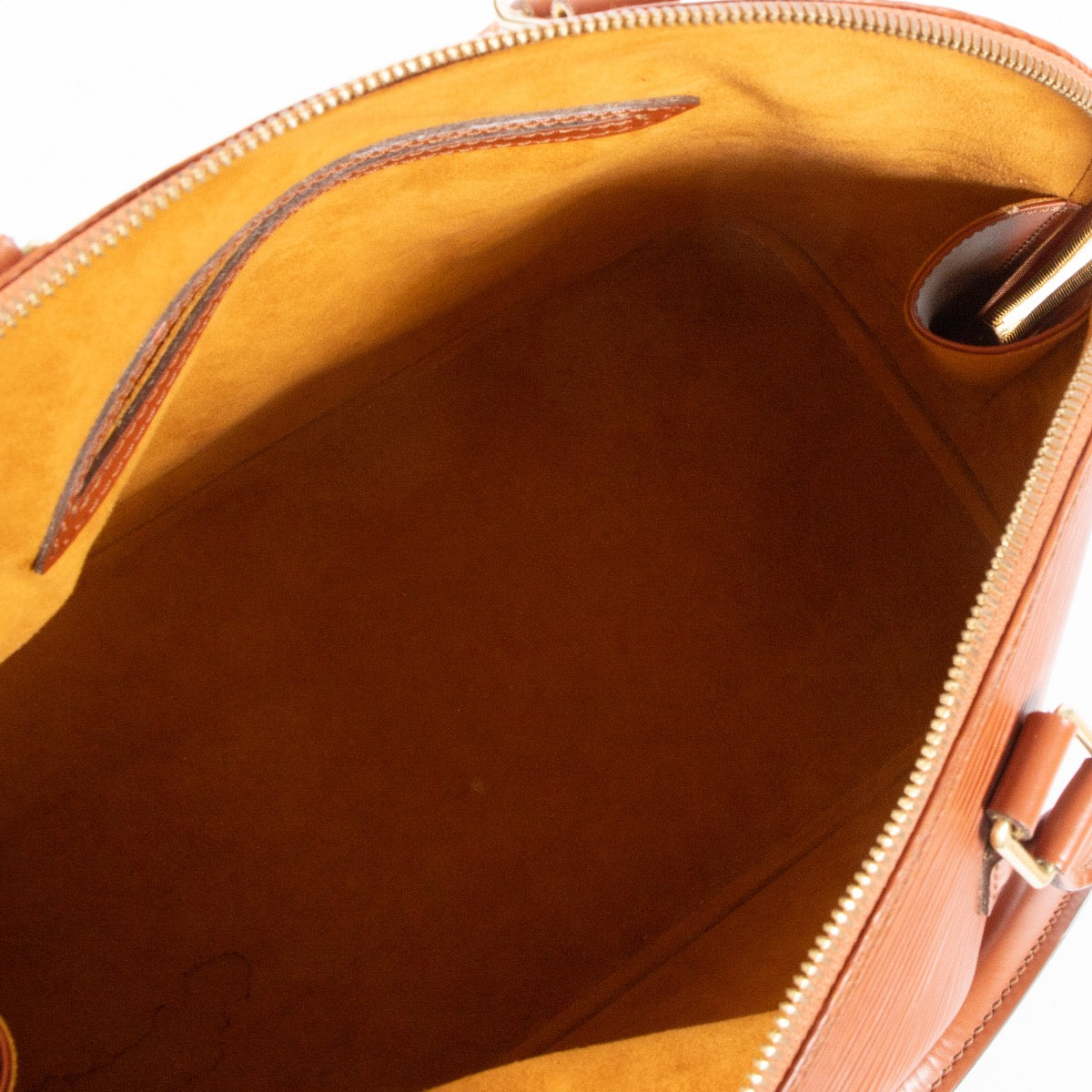 shop 100% authentic second hand Louis Vuitton Cognac Epi Leather Alma PM on Labellov.com