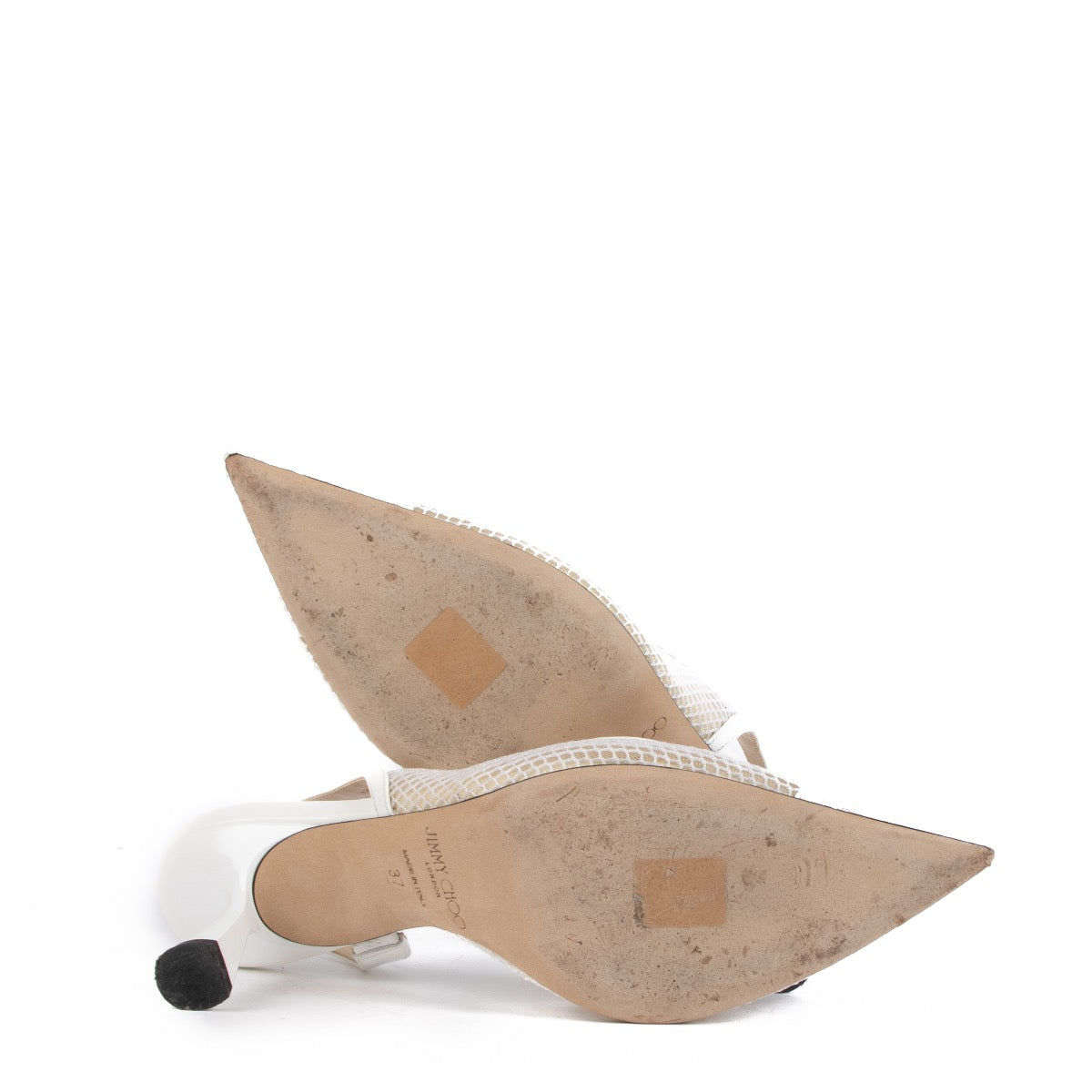 Shop 100% authentic second-hand Jimmy Choo White Pumps - Size 37 on Labellov.com