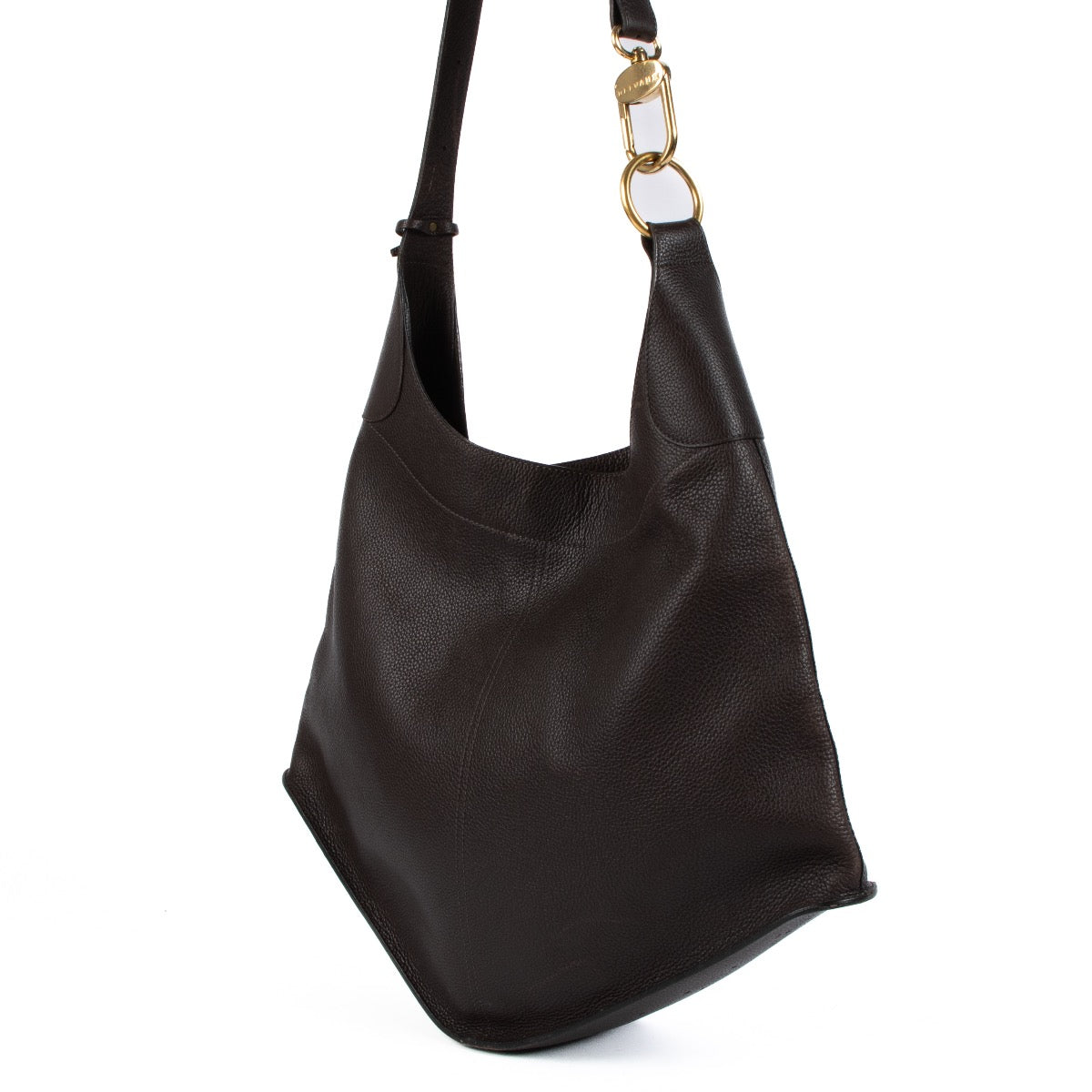 shop 100% authentic second hand Delvaux Brown Satan Crossbody Bag on Labellov.com