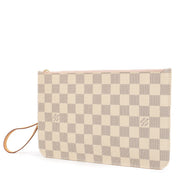 shop 100% authentic second hand Louis Vuitton Damier Azur Neverfull Pouch on Labellov.com