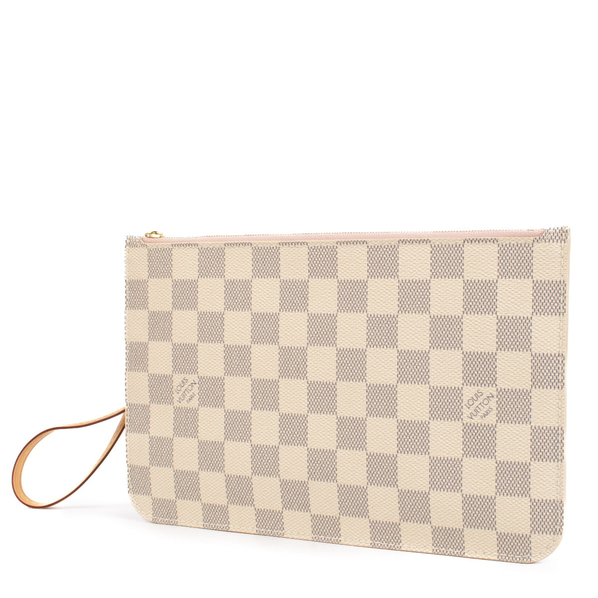 shop 100% authentic second hand Louis Vuitton Damier Azur Neverfull Pouch on Labellov.com