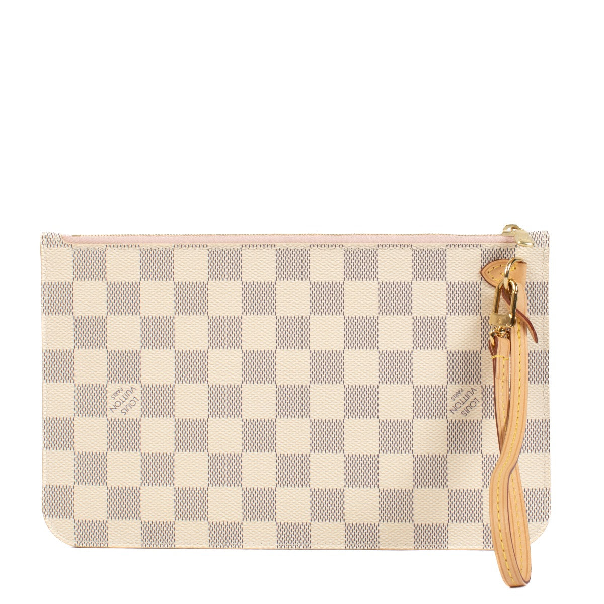 shop 100% authentic second hand Louis Vuitton Damier Azur Neverfull Pouch on Labellov.com