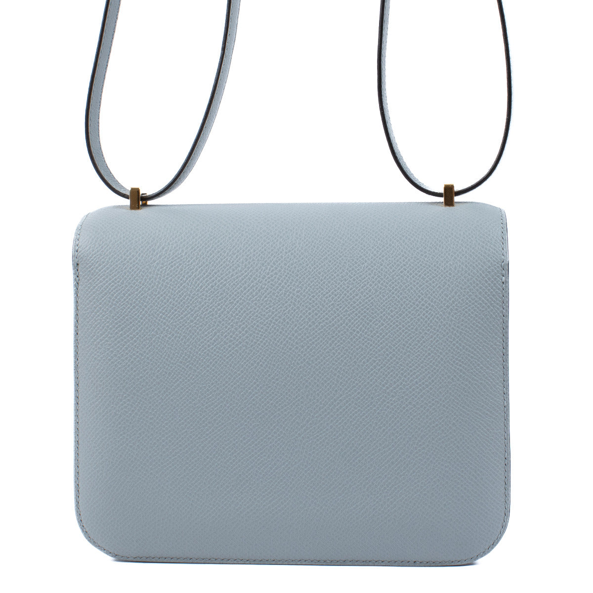 Hermès Constance Mini Bleu Glacier Epsom GHW