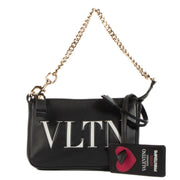 shop 100% authentic second hand Valentino Garavani Black Wallet On Chain on Labellov.com