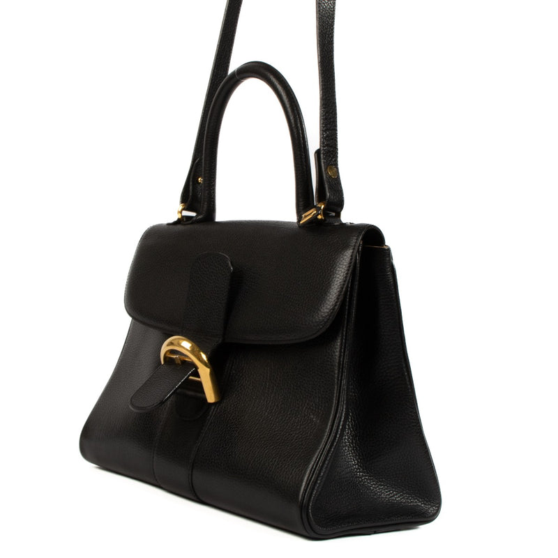 shop safe online Delvaux Brillant MM Black. koop veilig online tegen de beste prijs.