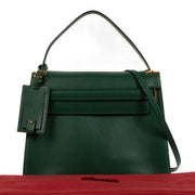 Shop 100% authentic second-hand Valentino Garavani Green Leather My Rockstud Shoulder Bag in very good condition on Labellov.com