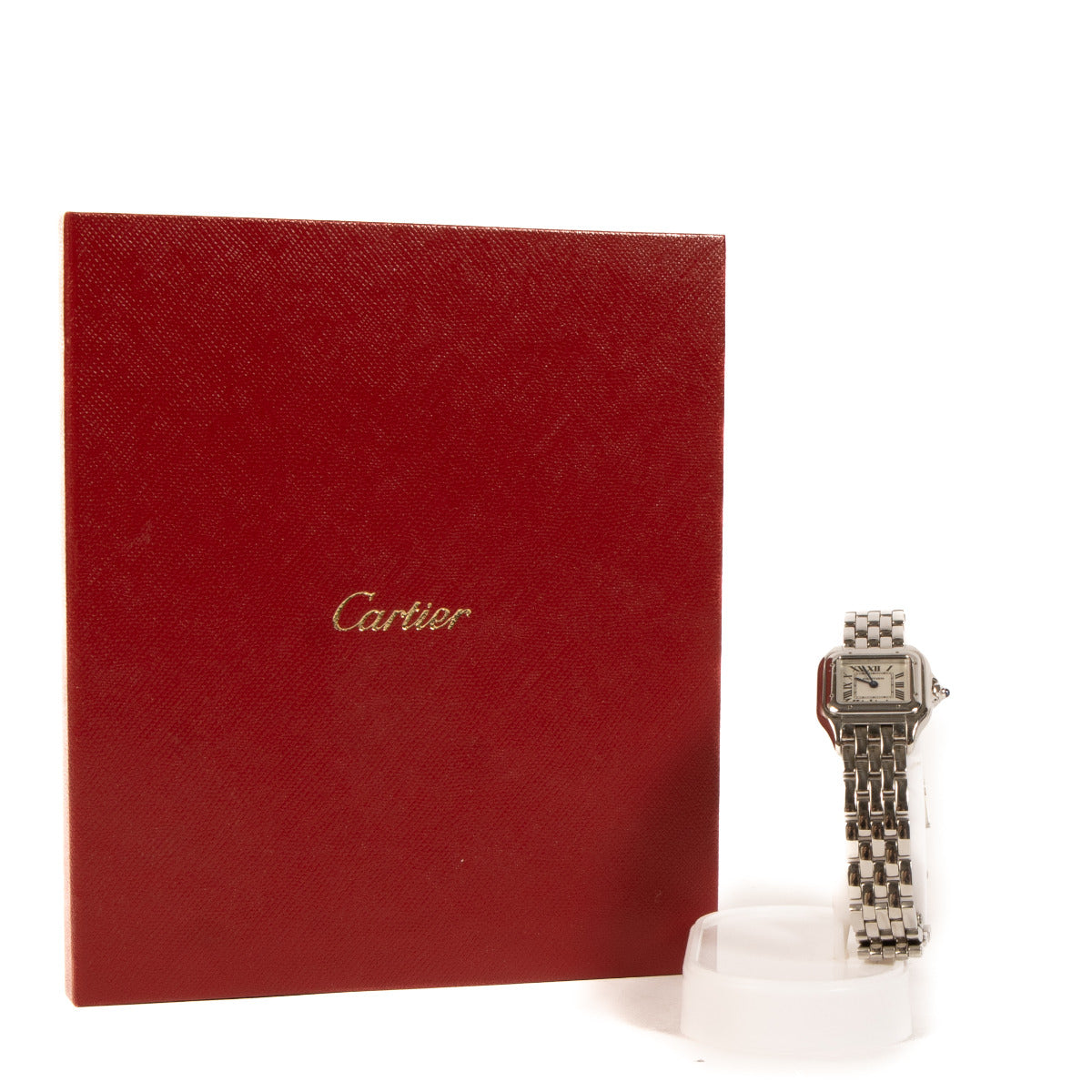 Cartier Small Stainless Steel Panthère Watch aan de beste prijs bij Labellov tweedehands luxe aan de beste prijs