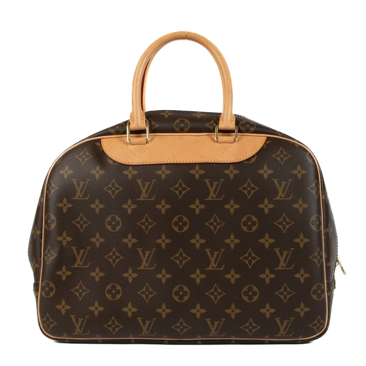 Shop safe online at Labellov in Antwerp, Brussels and Knokke this 100% authentic second hand Louis Vuitton Monogram Deauville Bowling Bag