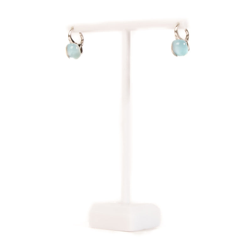 Bigli Rose Gold Turquoise Mini Sweety Earrings