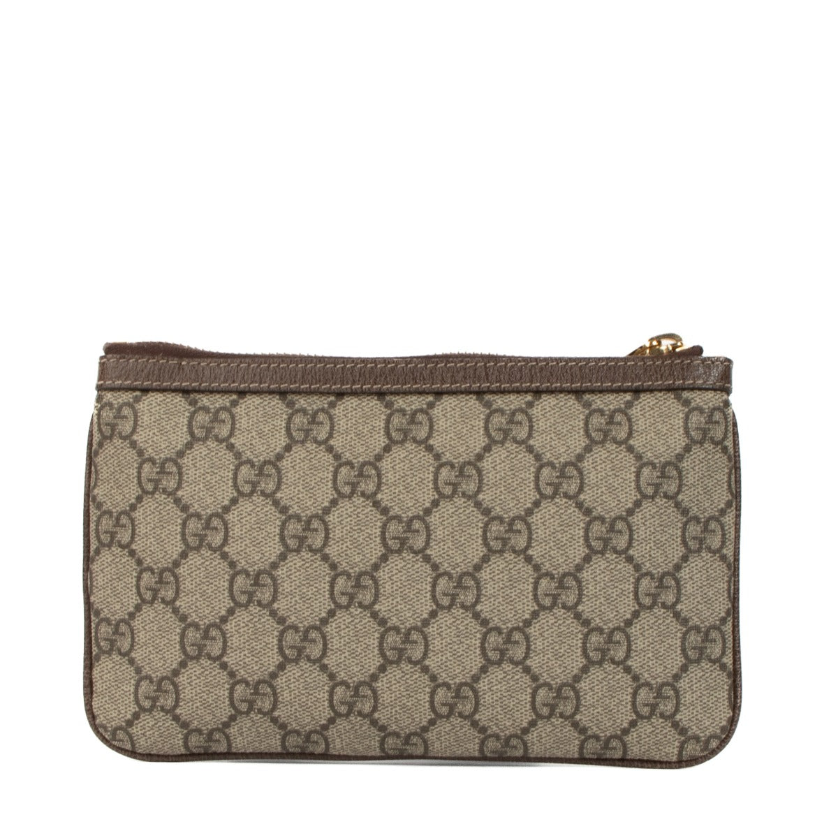 Shop safe online at Labellov in Antwerp, Brussels, Knokke for this 100% authentic second hand Gucci Monogram Canvas GG Supreme Ophidia Web Small Pouch