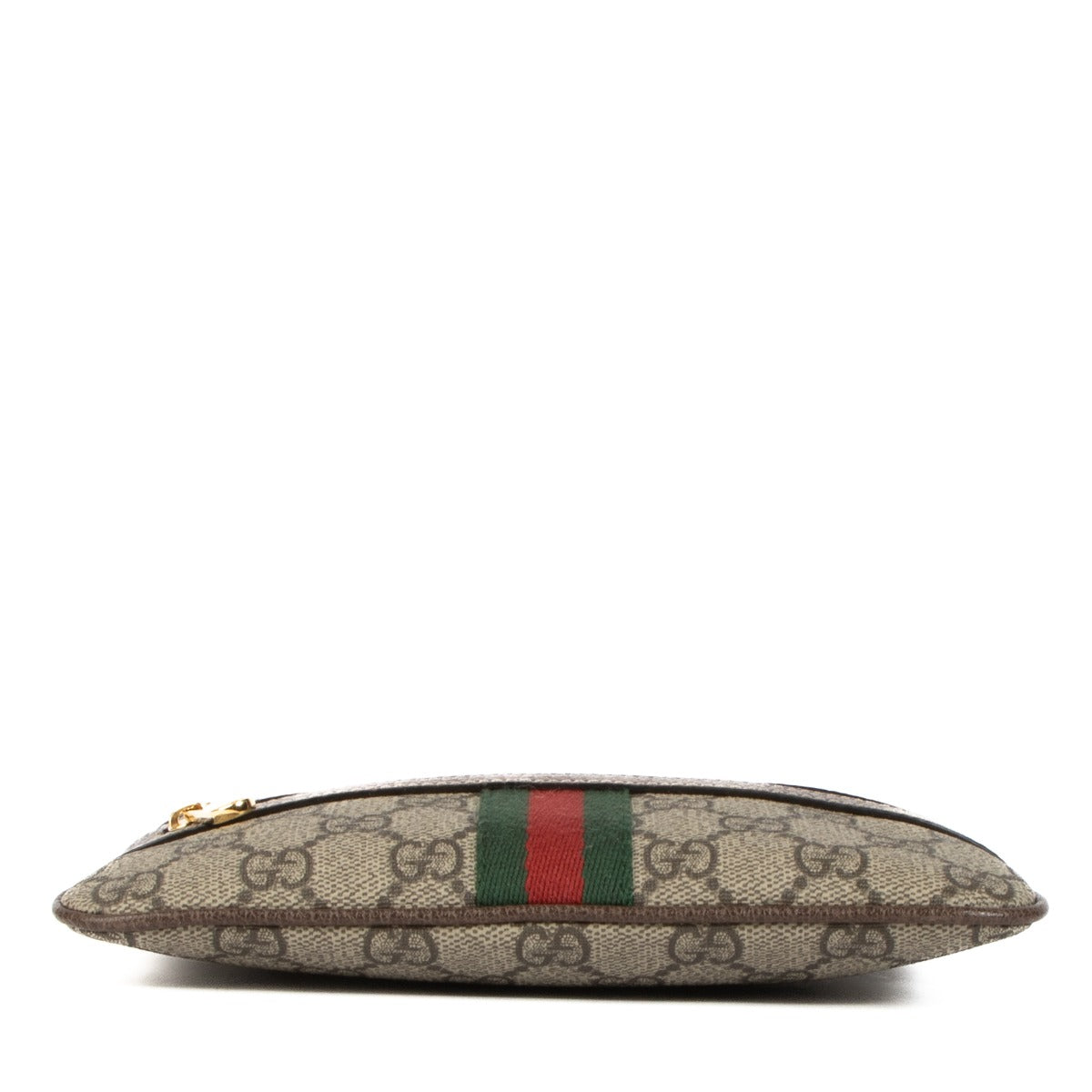 Shop safe online at Labellov in Antwerp, Brussels, Knokke for this 100% authentic second hand Gucci Monogram Canvas GG Supreme Ophidia Web Small Pouch