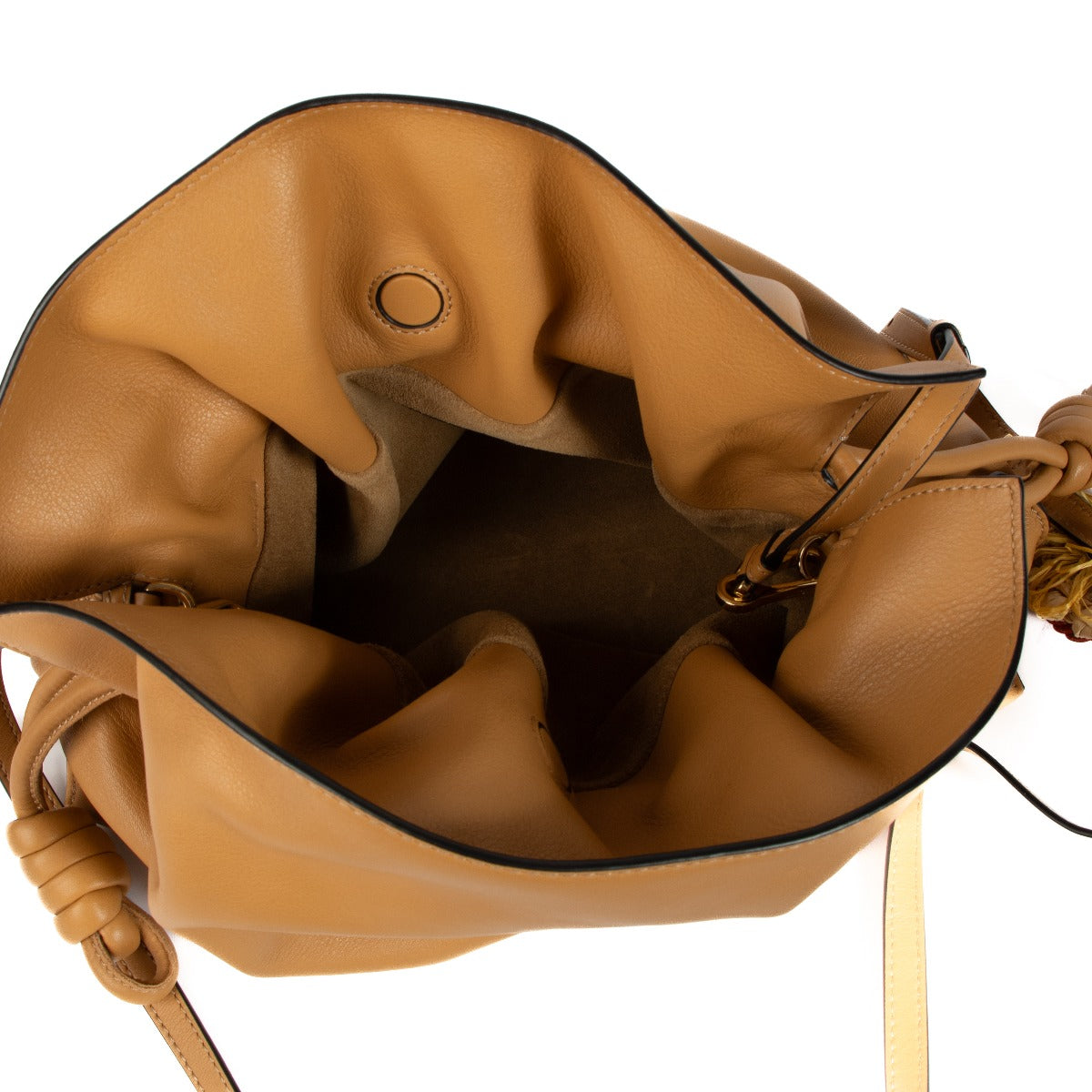 Loewe Warm Desert Flamenco Clutch Bag