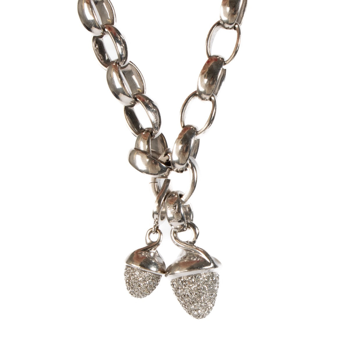 Buy real authentic Tamara Comolli Whitegold Signature Bracelet With Diamond safe online at Labellov.com