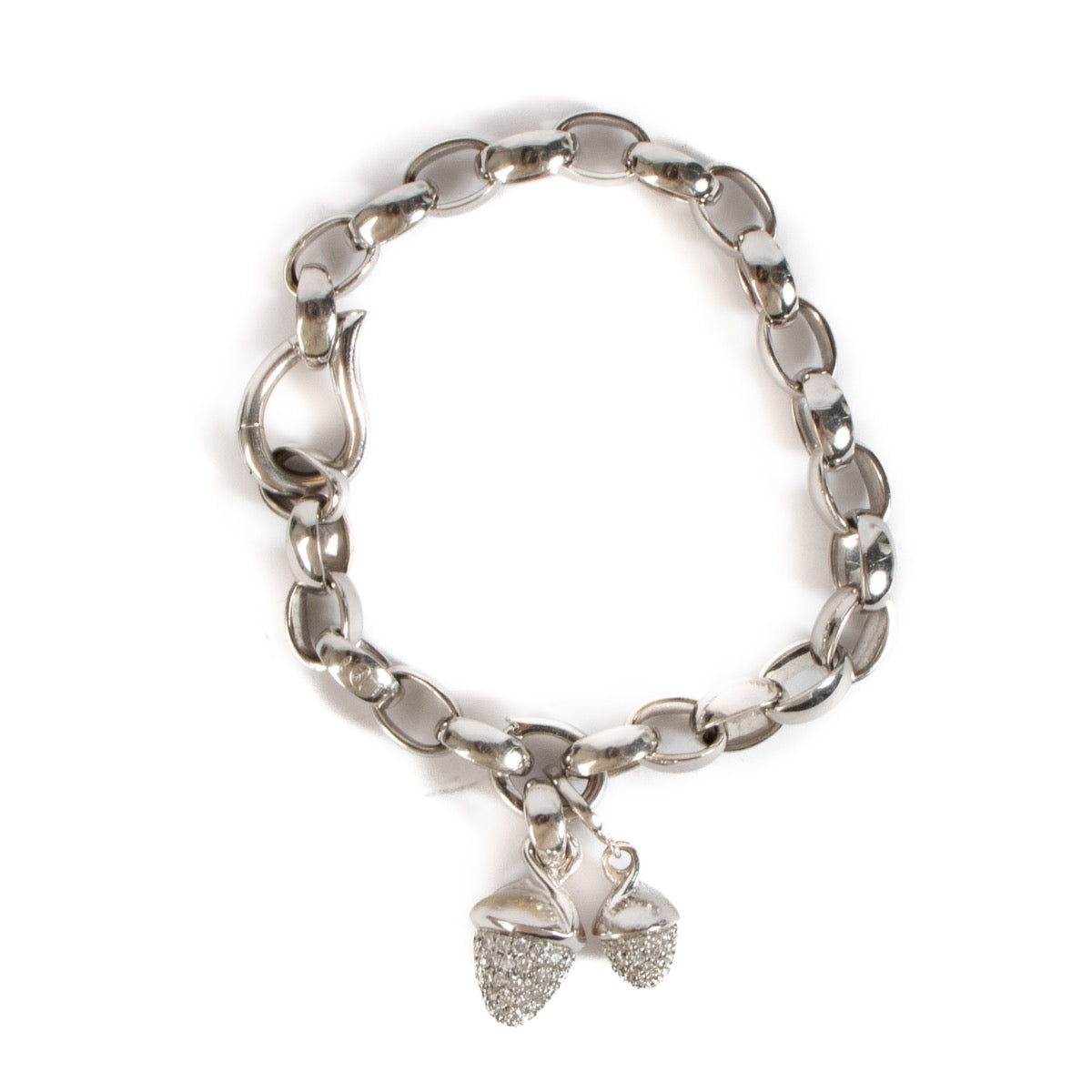 Buy real authentic Tamara Comolli Whitegold Signature Bracelet With Diamond safe online at Labellov.com