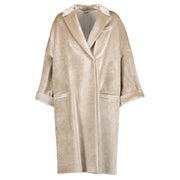 Brunello Cucinelli Grey Velvet Coatigan for the best price at labellov secondhand luxury in Antwerp, Knokke and Brussels. We buy and sell your preloved designer bags for the best price at Labellov.