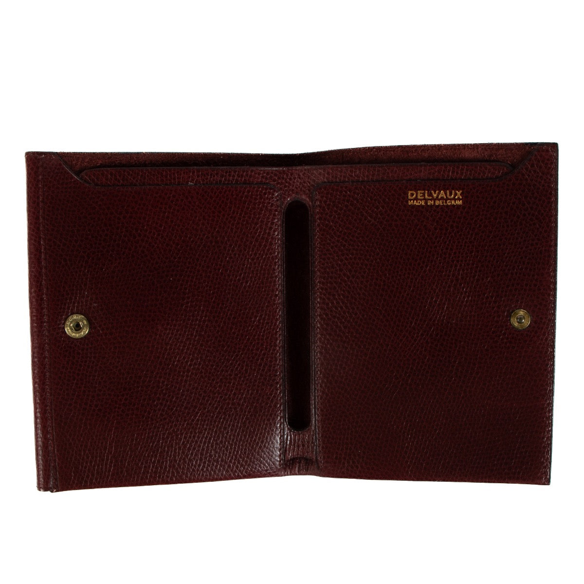 shop 100% authentic second hand Delvaux Burgundy Vintage Denise Wallet on Labellov.com