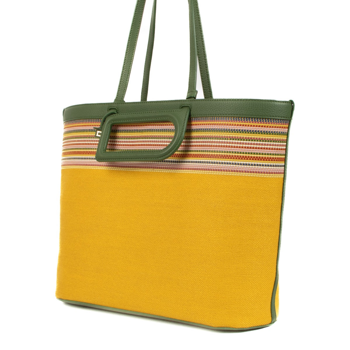 shop 100% authentic second hand Delvaux Yellow D to D Small Tote Bag on Labellov.com