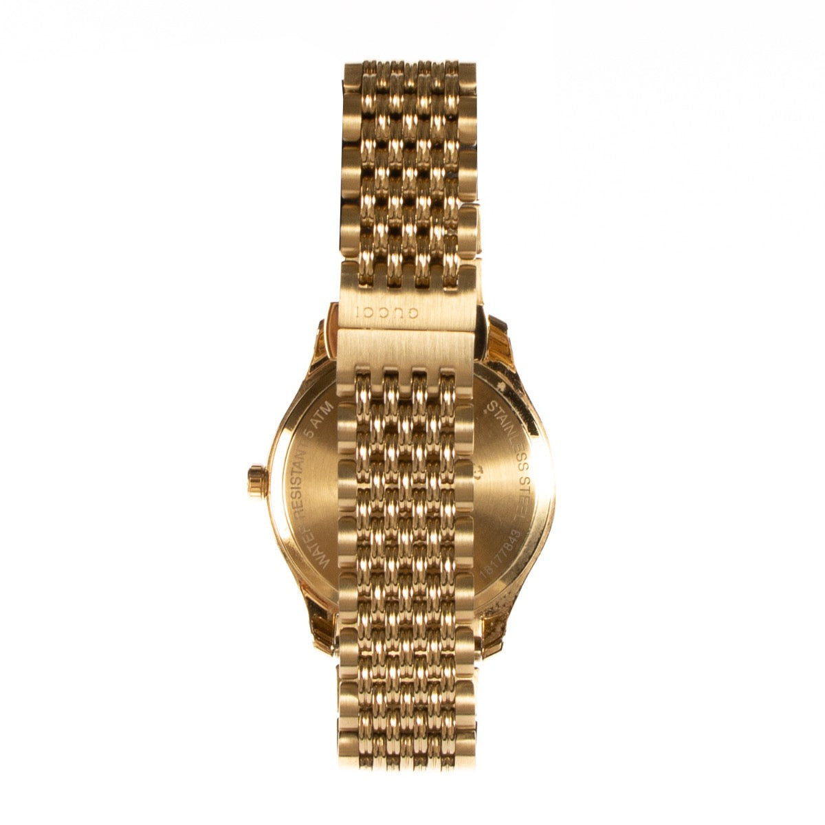 shop 100% authentic second hand Gucci Gold G-Timeless Slim Watch on Labellov.com