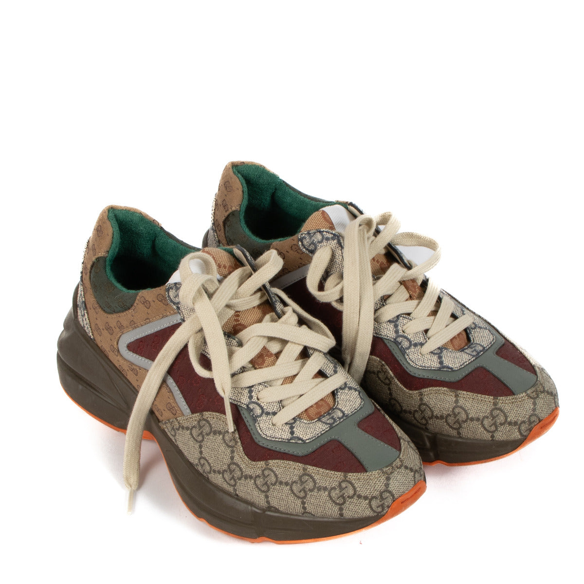 Gucci Multicolor Rhython Sneakers - size 39