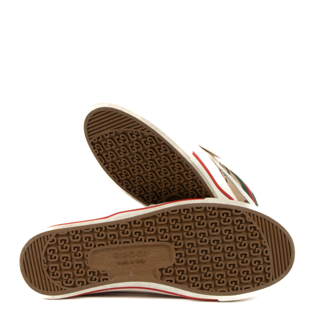 Gucci GG Velcro Tennis Sneakers - size 39 for the best price at Labellov secondhand luxury in Antwerp Brussels Knokke
