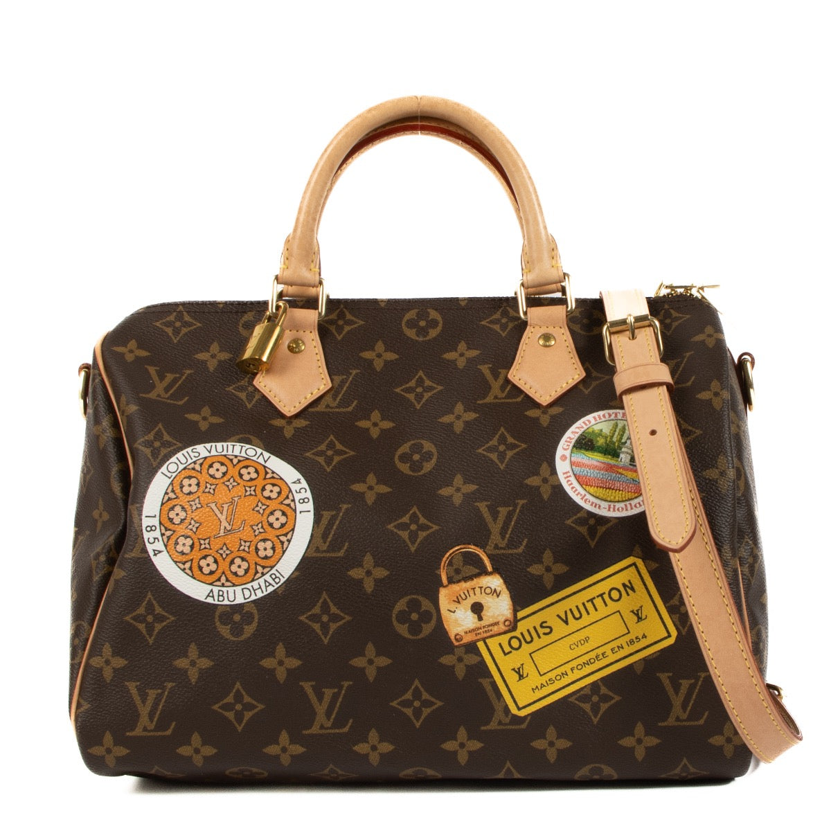 shop 100% authentic second hand Louis Vuitton Monogram My LV World Tour Speedy 30 on Labellov.com