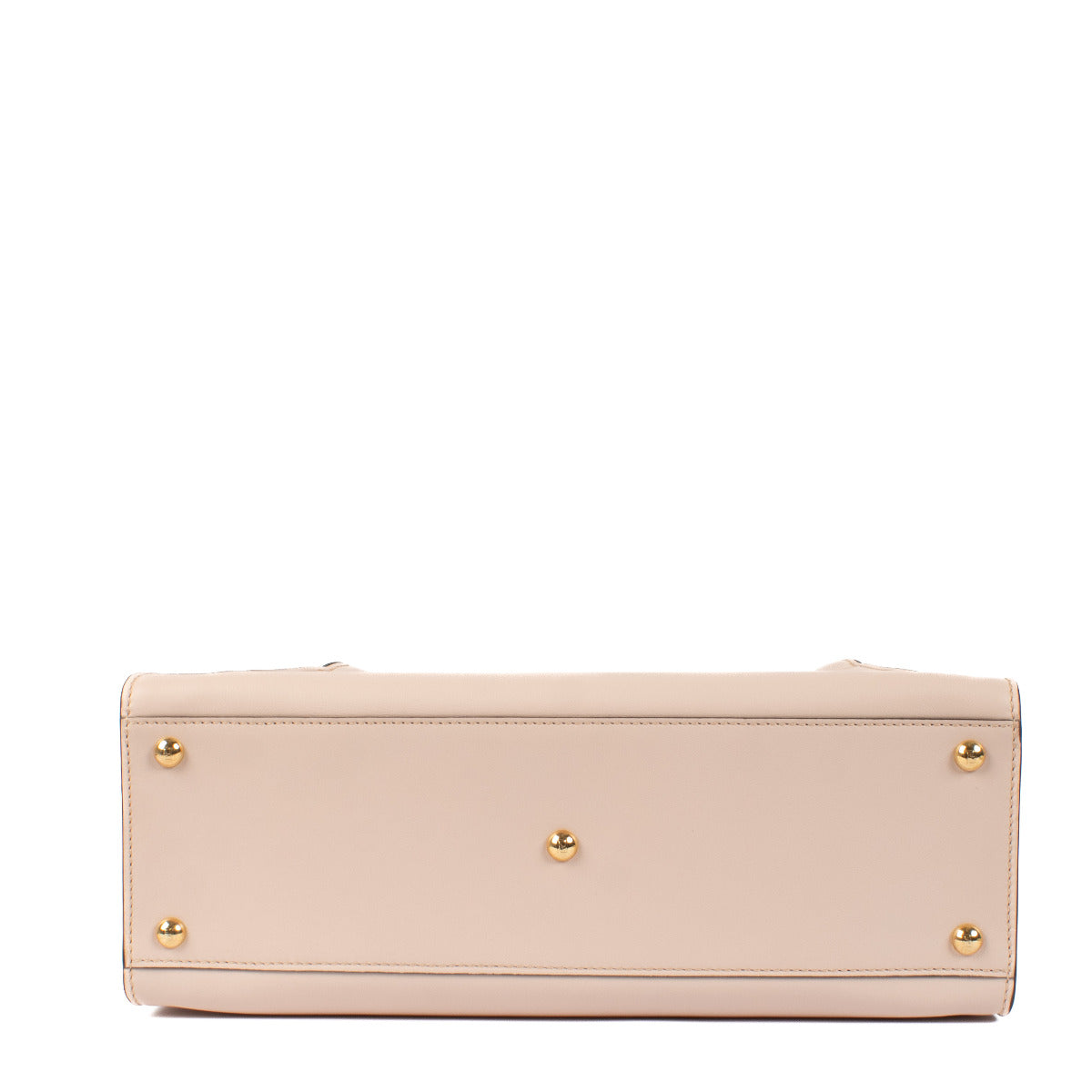 Fendi Roze Leren Peekaboo X-Tote Kleine Schoudertas
