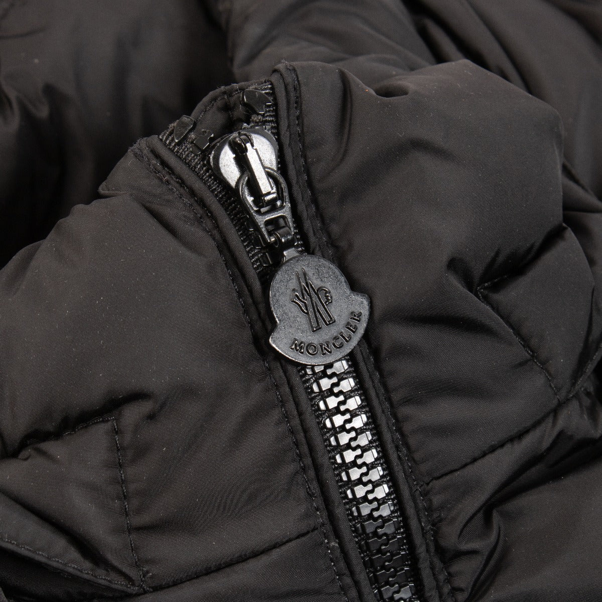 Moncler Black Saby Down Jacket - Size 4