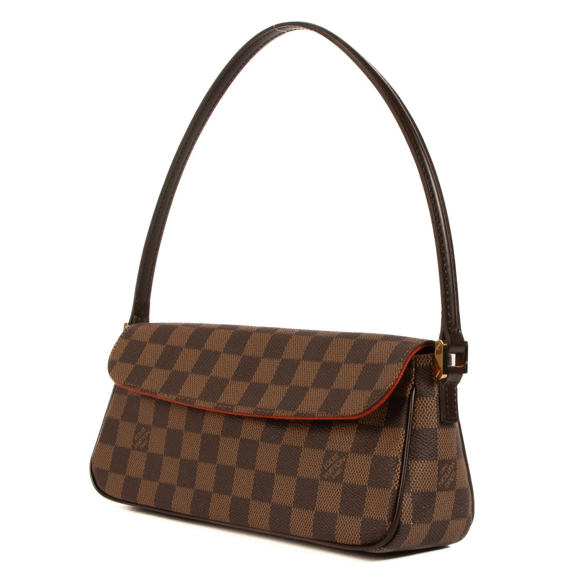 Shop safe online at Labellov in Antwerp, Brussels and Knokke this 100% authentic second hand Louis Vuitton Damier Ebene Recoleta Bag