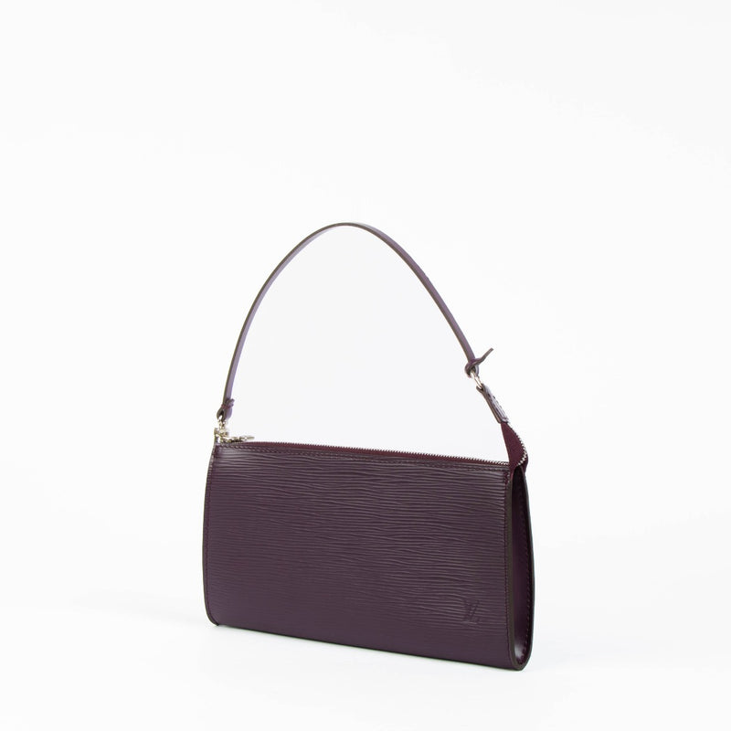 Authentic pre-loved Louis Vuitton Cassis Epi Pochette Accessoire Clutch on Labellov.com