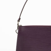 Authentic pre-loved Louis Vuitton Cassis Epi Pochette Accessoire Clutch on Labellov.com