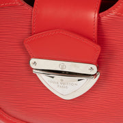 Authentic pre-loved Louis Vuitton Red Epi Montaine Top Handle Bag on Labellov.com