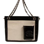 Shop 100% authentic secondhand Chanel Black Patent Pony Hair Shoulder Bag on Labellov.com