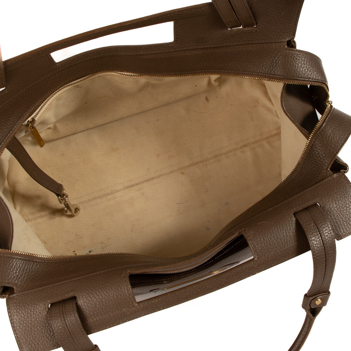Shop safe online at Labellov in Antwerp, Brussels and Knokke this 100% authentic second hand Delvaux Brown Leather Le Benjamin Bag