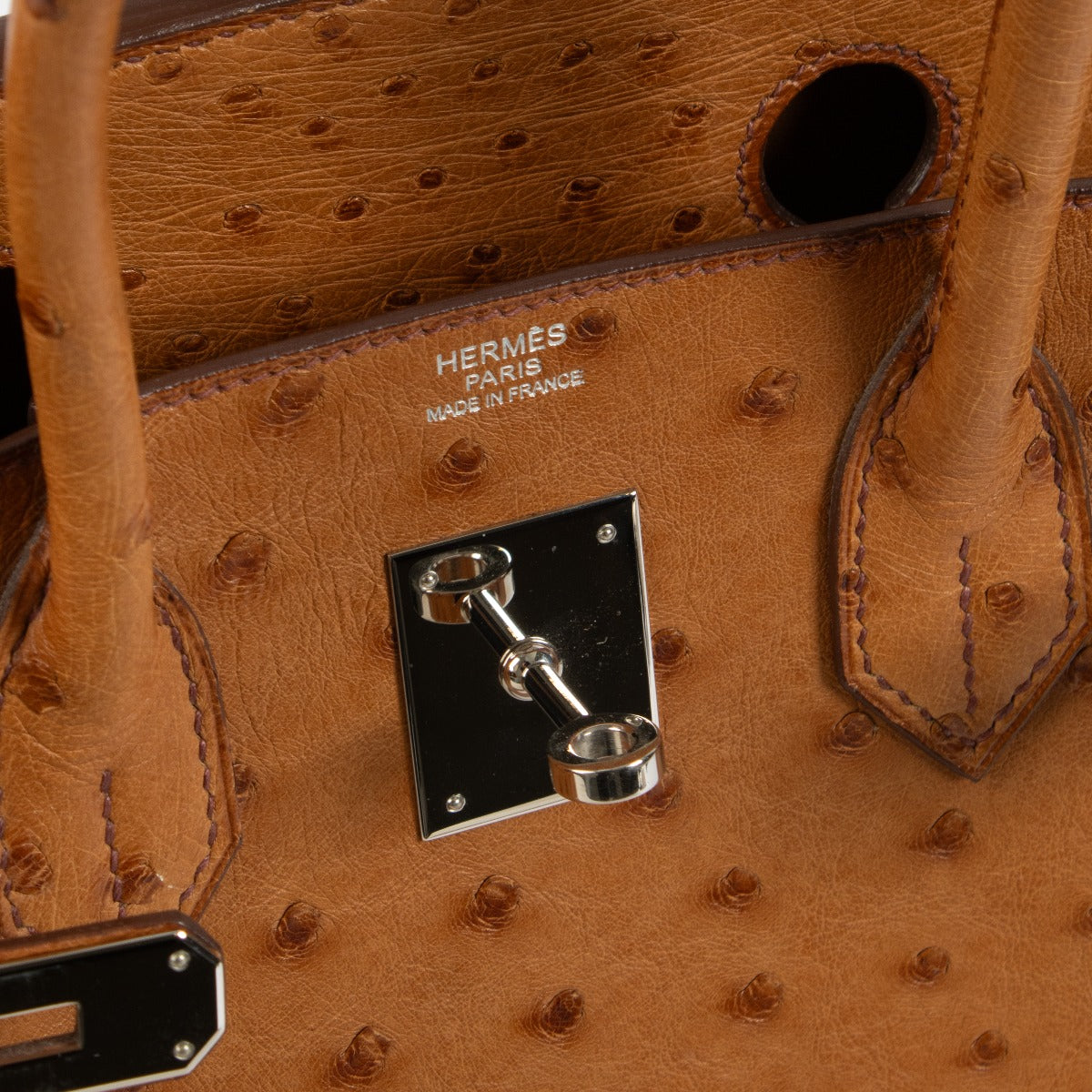 Hermès Birkin 30 Gold Ostrich PHW