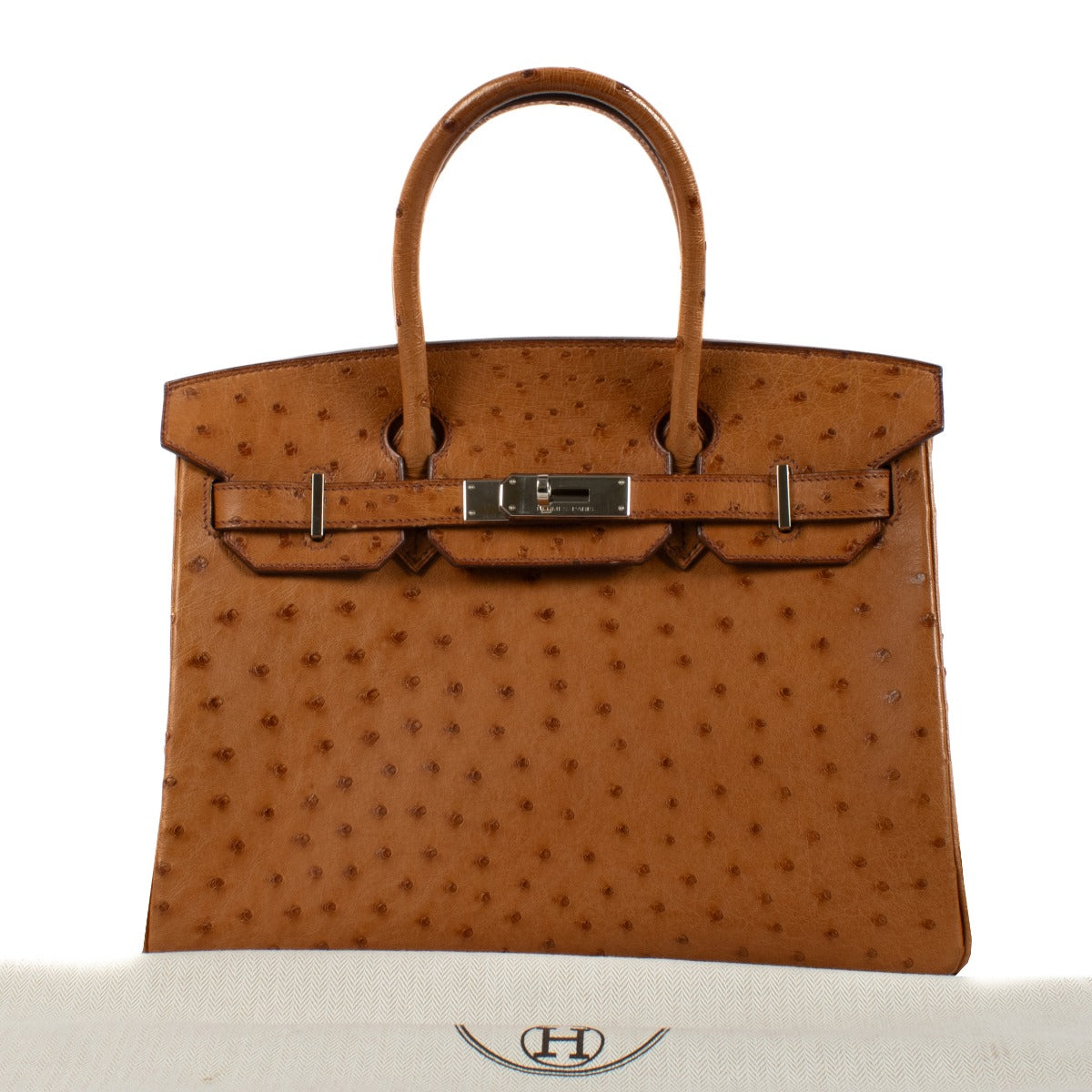 Hermes Birkin 30 Gold Autruche