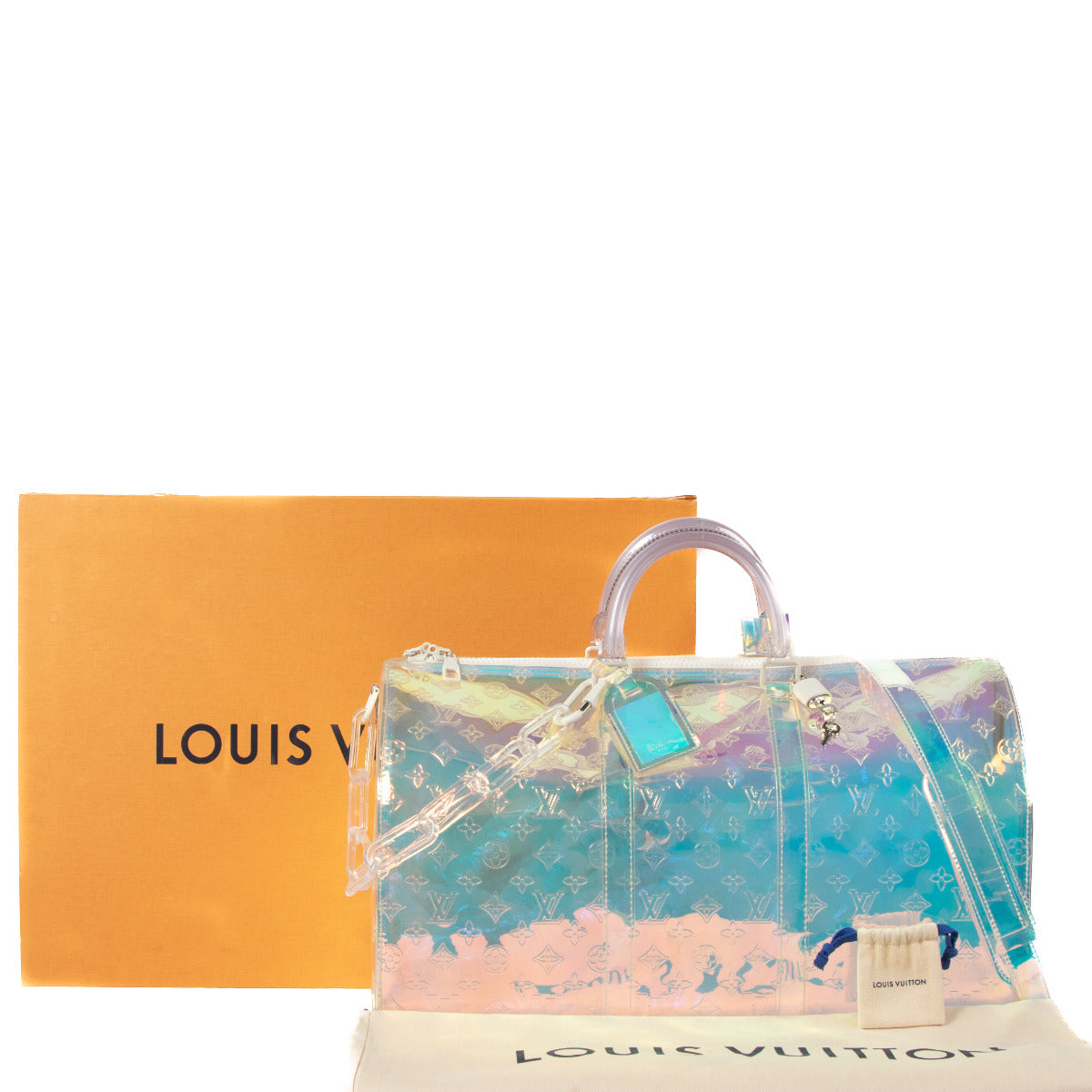 Louis Vuitton x Virgil Abloh Keepall Prismatique 50 de 2019