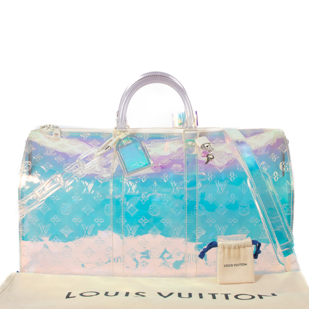 Louis Vuitton x Virgil Abloh 2019 Prism Keepall 50