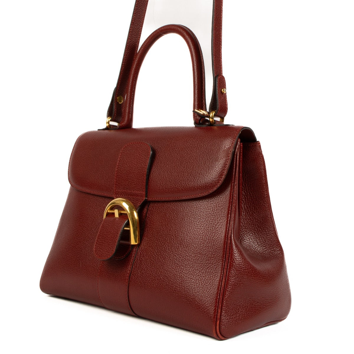 Shop authentic second hand Delvaux Red Jumping Brillant MM Bag on www.labellov.com