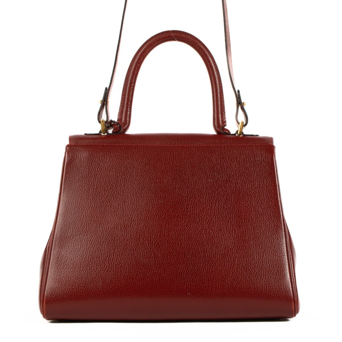 Shop authentic second hand Delvaux Red Jumping Brillant MM Bag on www.labellov.com