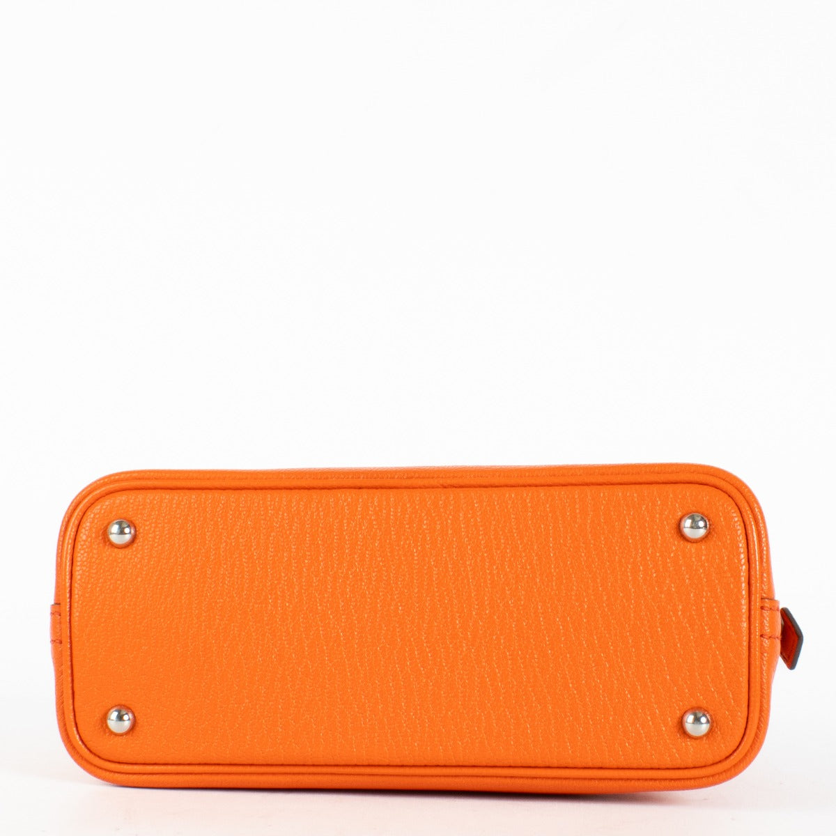 Hermès Bolide 1923 Mini Orange Poppy Chevre Mysore PHW