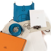 Hermès Evelyne III 16 Bleu Zanzibar Taurillon Clemence