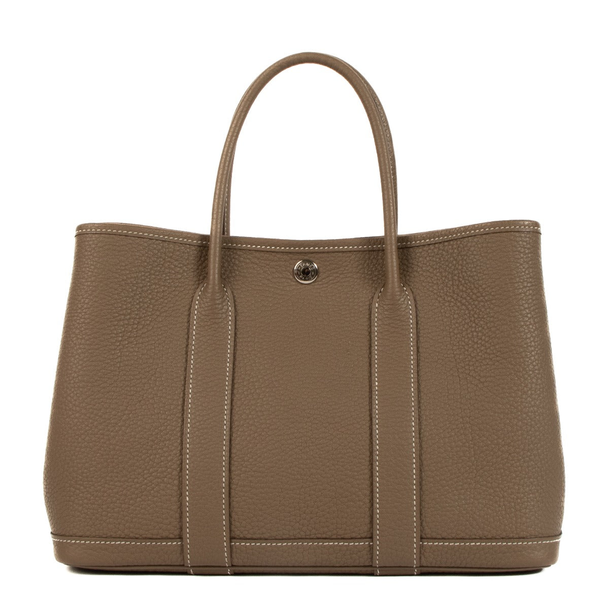 Hermès Garden Party 30 Vache Country Etoupe