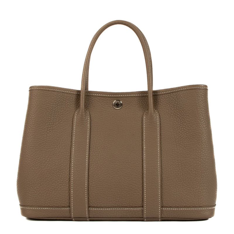 Hermès Garden Party 30 Vache Country Etoupe