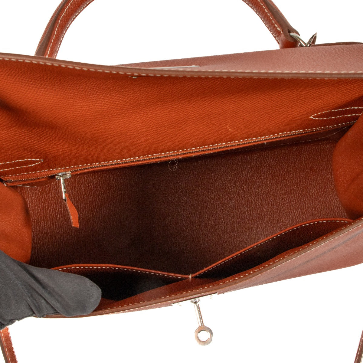 Hermès Kelly 32 Brique Epsom PHW