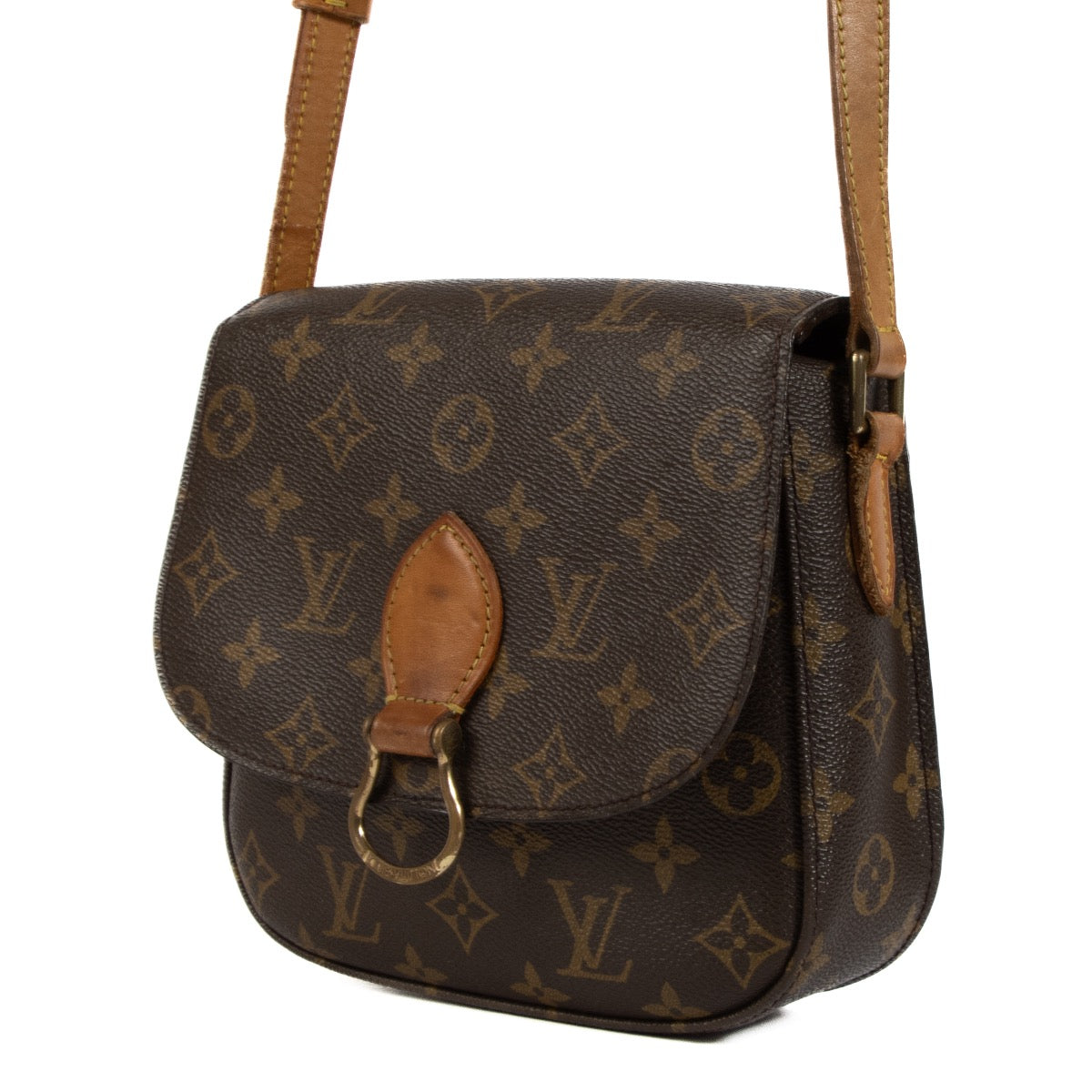 Shop safe online at Labellov in Antwerp, Brussels and Knokke this 100% authentic second hand Louis Vuitton Monogram Canvas Saint Cloud PM Crossbody Bag