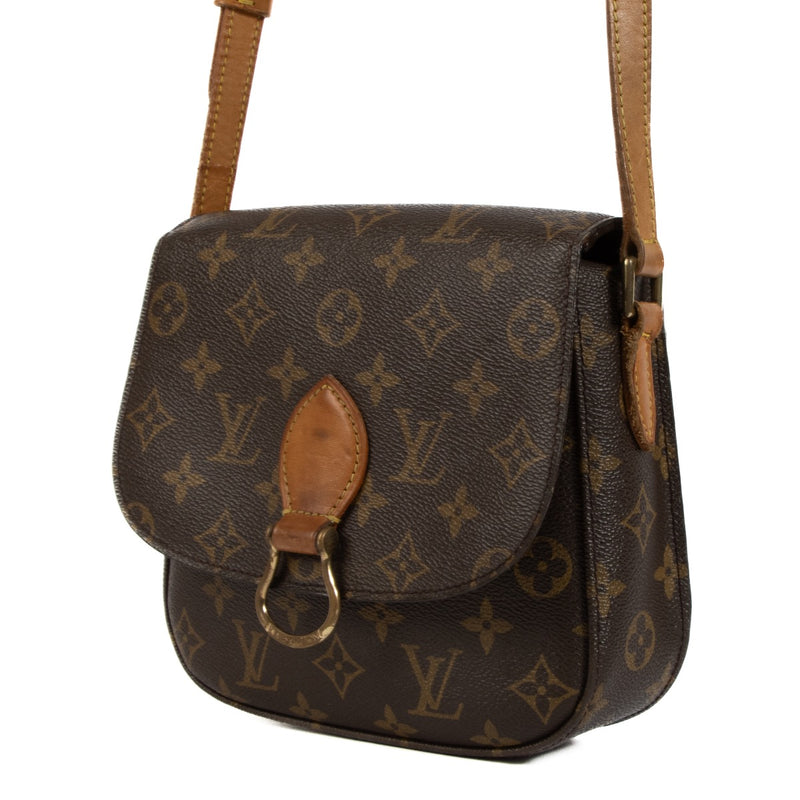 Shop safe online at Labellov in Antwerp, Brussels and Knokke this 100% authentic second hand Louis Vuitton Monogram Canvas Saint Cloud PM Crossbody Bag