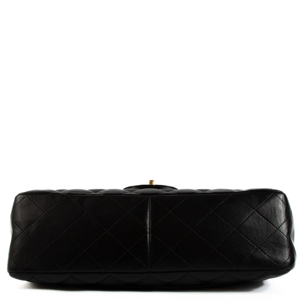 shop 100% authentic second hand Chanel Black Lambskin GHW Classic Single Flap Bag on Labellov.com